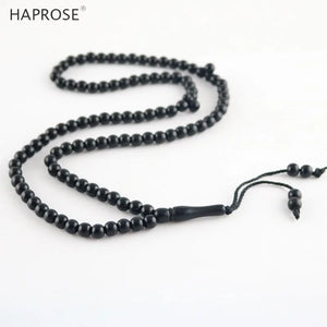 Islamic Muslim Tasbih Allah Vase Shape Bracelet 99 Beads Tassel Necklace