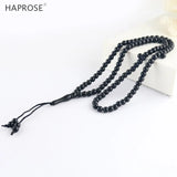 Islamic Muslim Tasbih Allah Vase Shape Bracelet 99 Beads Tassel Necklace