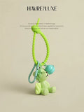 HAVREDELUXE Key Chain Cloth Doll Bear Resin Bag Pendant Car Key Chain