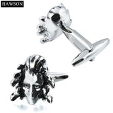 Skull Novelty Cufflinks for Men, Party Shirt Accessory