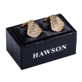 Crystal Cufflinks for Men Irregular Shirt French Cufflinks