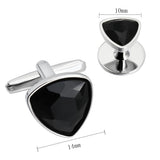 Men's Cufflinks and Studs Set in Box for Wedding