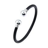 Rhodium Option Bracelet for Couples Unisex Gift