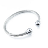 Rhodium Option Bracelet for Couples Unisex Gift