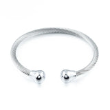 Rhodium Option Bracelet for Couples Unisex Gift