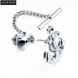 Anchor Pattern Tie Tacks for Men - Party Jewelry