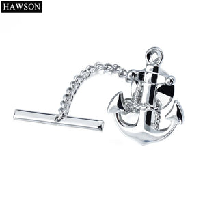 Anchor Pattern Tie Tacks for Men - Party Jewelry