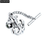 Anchor Pattern Tie Tacks for Men - Party Jewelry