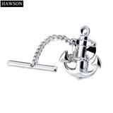 Anchor Pattern Tie Tacks for Men - Party Jewelry
