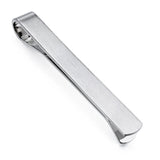 Men's Brushed Tie Clip for Skinny Tie Business Jewelry