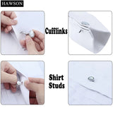 Mother of Pearl Cufflinks and Studs Set for Tuxedo Shirts