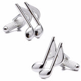 Music Notation Theme Cufflinks for Mens French Cuffs/Shirts