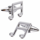 Music Notation Theme Cufflinks for Mens French Cuffs/Shirts