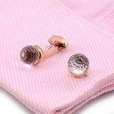 Arrival Glass Cufflinks and Studs Sets for Men Formal Business Classic Wedding