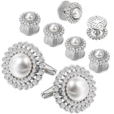 HAWSON's Tuxedo Shirt 8Pc Cufflink Set