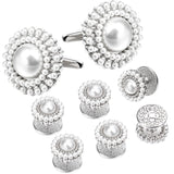 HAWSON's Tuxedo Shirt 8Pc Cufflink Set