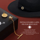 Personalized Crystal Cufflinks Set for French Cuffs and Dress Shirt