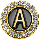 Personalized Crystal Tie Tack Wedding Initials Tie Tack
