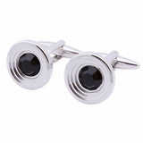 Natural Stone Cufflinks Top Brass Male Suit Cuff Links