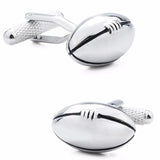 Rhodium Funny Cufflinks for Men Classic Metal French Shirt Cuff Button