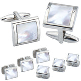 Brass Cufflinks Set for Tuxedo Shirt