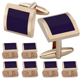 Brass Cufflinks Set for Tuxedo Shirt