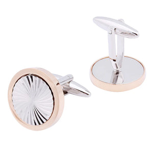 4 Colors Metal Cufflinks for Men Wedding French Shirts