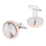 4 Colors Metal Cufflinks for Men Wedding French Shirts