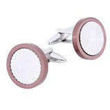4 Colors Metal Cufflinks for Men Wedding French Shirts