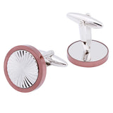 4 Colors Metal Cufflinks for Men Wedding French Shirts