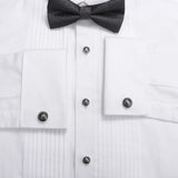 Retro Flower Engraved Cufflinks - Wedding Business Mens