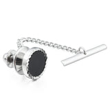Mother of Pearl Tie Buckle Men's Bracelet with Chain