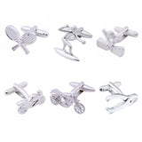 HAWSOW Classic Metal Cufflinks for Men French Shirt High Party