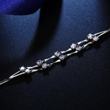 HB37 Classic Silver Bracelet Jewelry Bangle for Girl
