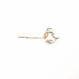 BB8 Charm Tie Clips Sci-Fi Film Metal Jewelry for Woman Man