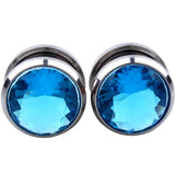 Stainless Steel Double Loop Twist Stud Earrings