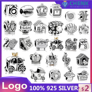 925 Sterling Silver Chinese Charms Heart Collection for Jewelry Making