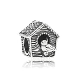 925 Sterling Silver Chinese Charms Heart Collection for Jewelry Making