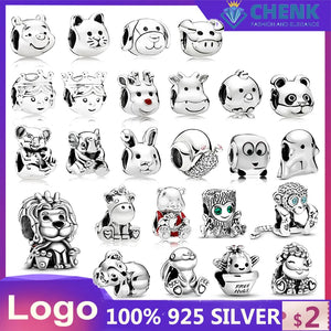 925 Sterling Silver Chinese Charms for Jewelry Making