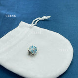 925 Sterling Silver Heart Charms Collection for Jewelry Making