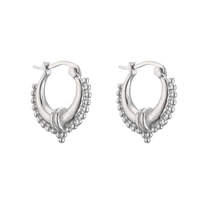 HECHENG Small Hoop Earrings for Women Geometric Twisted Ear Buckle Jewelry