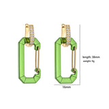 Geometric Hanging Earrings Trend Ear Stud Pendant Dangle Accessori