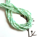 HEJI 2.5-2.8mm Natural Tiny Cubes 7in Loose Seed Beads