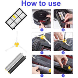 HEPA & Brushes Kit for 800 900 Series Robot Vacuum Cleaner