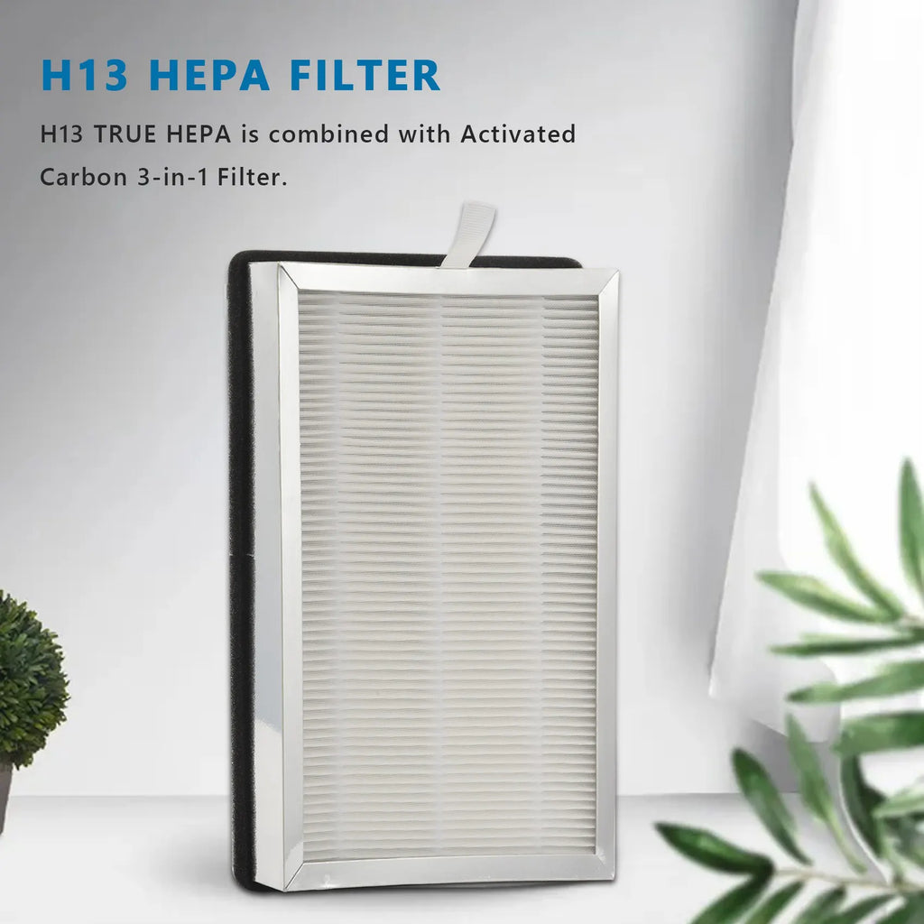 2-Pack HEPA Filter Replacement for MA-25 Air Purifier - True HEPA H13 Filter