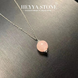 Rose Quartz Drop Earrings 925 Sterling Silver Gemstone Jewelry