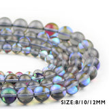Labradorite Stone Beads 6/8/10MM 15'' Round Loose Beads for Bracelet DIY