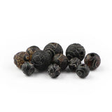 Gray Stone Tibetan Dzi Eyes Beads 8/10/12MM Round Loose Beads