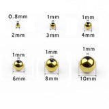 Hematite Beads Natural Stone 2/3/4/6/8/10mm Plated Loose Beads