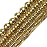 Hematite Beads Natural Stone 2/3/4/6/8/10mm Plated Loose Beads